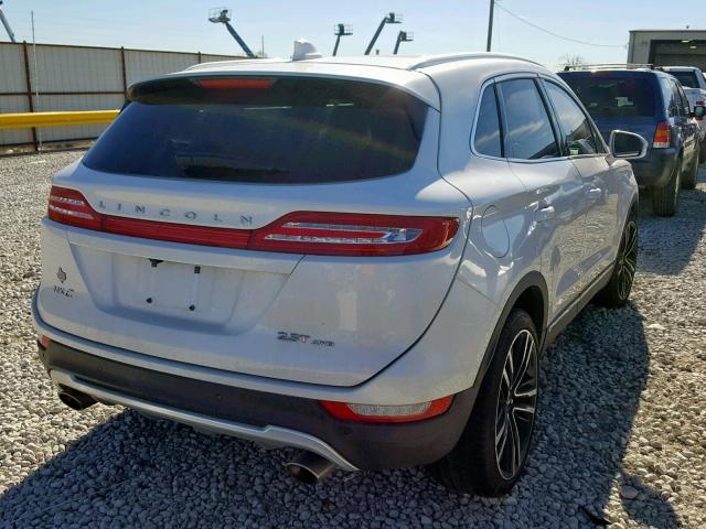 5LMTJ3DH7HUL72332 - 2017 LINCOLN MKC RESERV WHITE photo 4