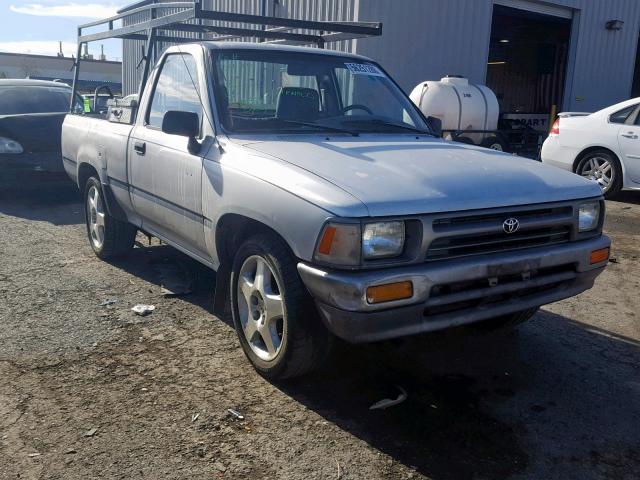 JT4RN81AXN0101634 - 1992 TOYOTA PICKUP 1/2 SILVER photo 1