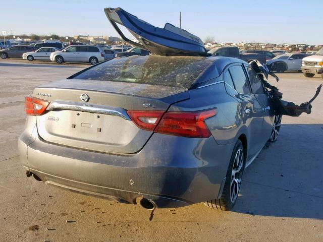 1N4AA6AP5HC360932 - 2017 NISSAN MAXIMA 3.5 GRAY photo 4