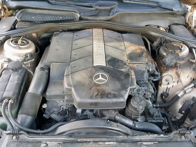 WDBNG70J92A295405 - 2002 MERCEDES-BENZ S 430 GOLD photo 7