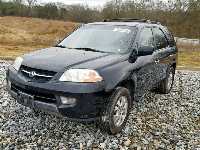 2HNYD18663H521885 - 2003 ACURA MDX TOURIN BLACK photo 2