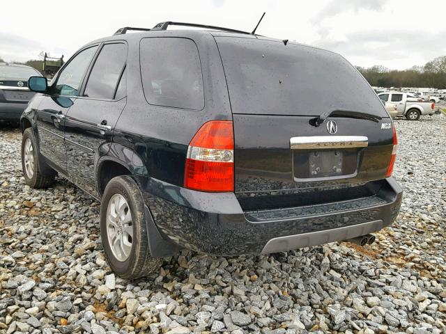 2HNYD18663H521885 - 2003 ACURA MDX TOURIN BLACK photo 3