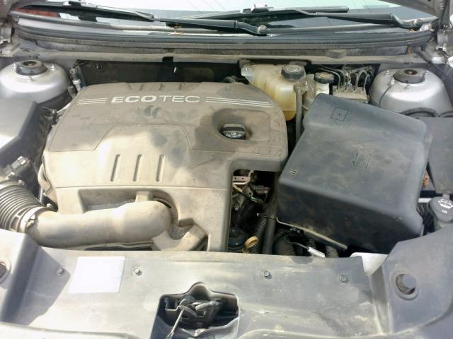 1G1ZB5EB8AF120841 - 2010 CHEVROLET MALIBU LS ვერცხლისფერი ფოტო 7