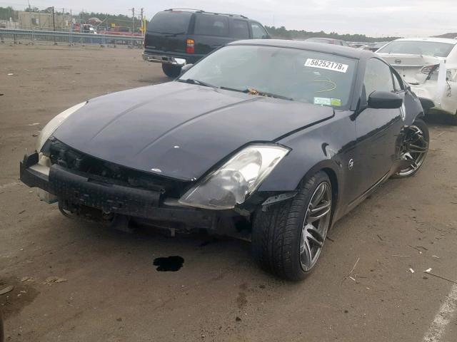 JN1AZ34E53T005251 - 2003 NISSAN 350Z COUPE BLACK photo 2