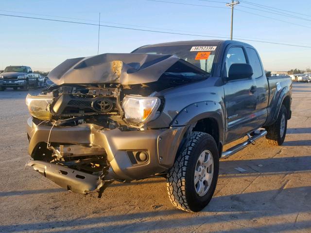 5TFTX4GN8DX018826 - 2013 TOYOTA TACOMA PRE GRAY photo 2