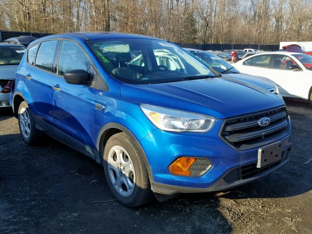 1FMCU0F7XHUD49463 - 2017 FORD ESCAPE S BLUE photo 1