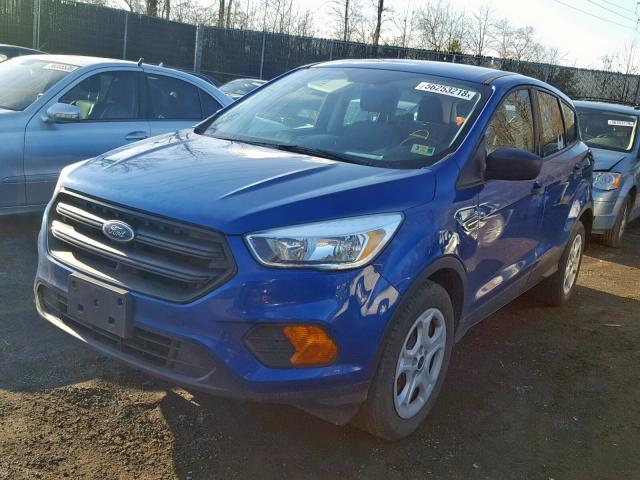 1FMCU0F7XHUD49463 - 2017 FORD ESCAPE S BLUE photo 2