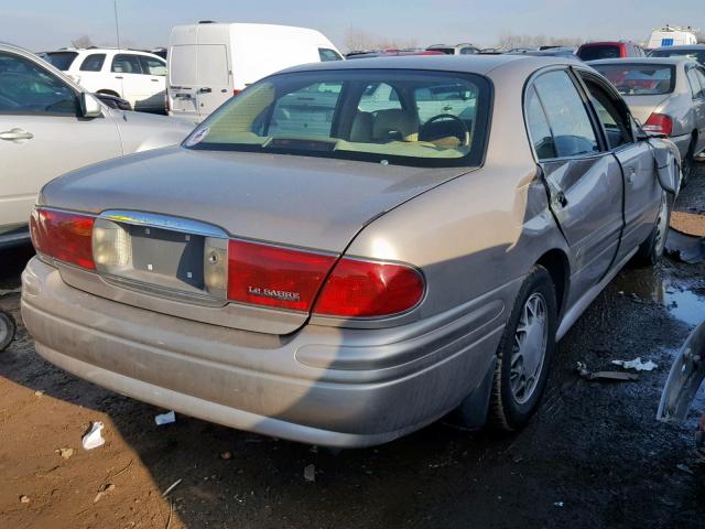 1G4HP52K944110498 - 2004 BUICK LESABRE CU GOLD photo 4