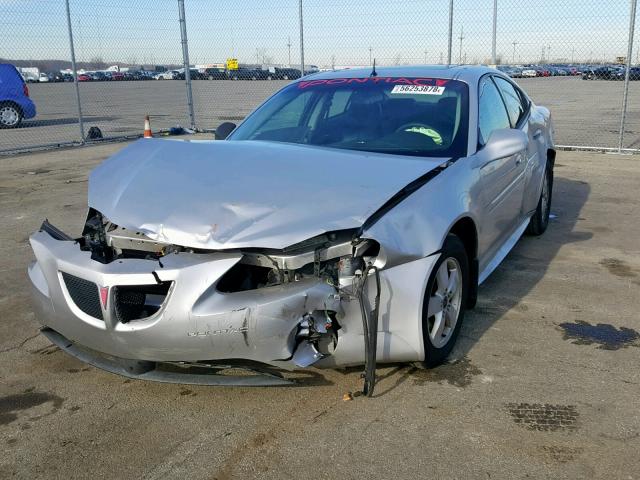 2G2WS522051174151 - 2005 PONTIAC GRAND PRIX SILVER photo 2