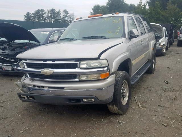 1GNGK26U34R230901 - 2004 CHEVROLET SUBURBAN K BEIGE photo 2