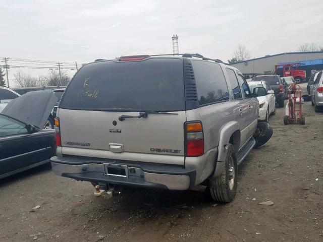 1GNGK26U34R230901 - 2004 CHEVROLET SUBURBAN K BEIGE photo 4