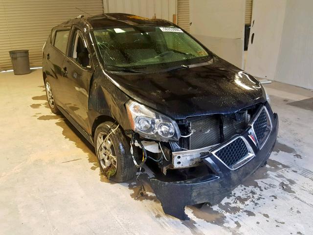 5Y2SM67009Z466851 - 2009 PONTIAC VIBE BLACK photo 1