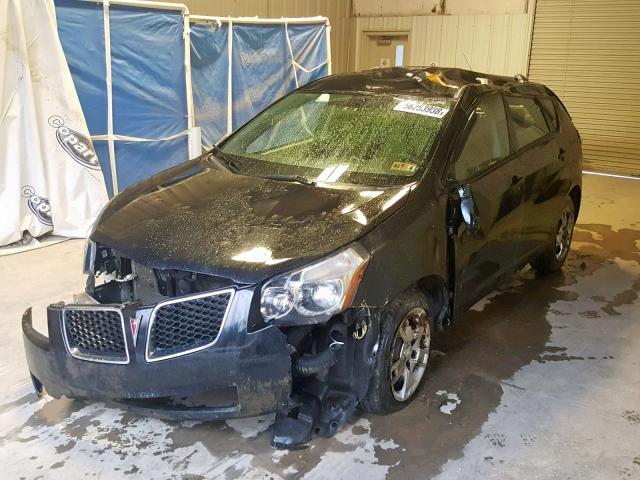 5Y2SM67009Z466851 - 2009 PONTIAC VIBE BLACK photo 2