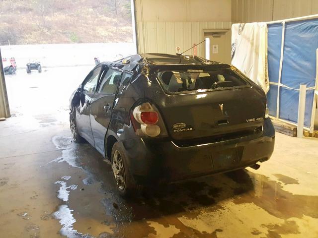 5Y2SM67009Z466851 - 2009 PONTIAC VIBE BLACK photo 3