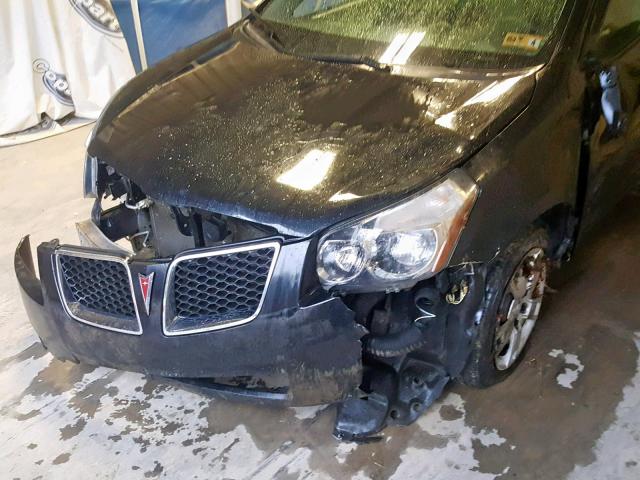 5Y2SM67009Z466851 - 2009 PONTIAC VIBE BLACK photo 9