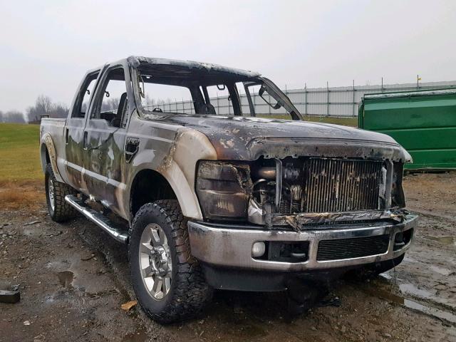 1FTWW31R78EE62951 - 2008 FORD F350 SRW S WHITE photo 1