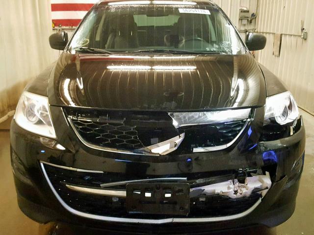 JM3TB3MA2A0207476 - 2010 MAZDA CX-9 BLACK photo 9