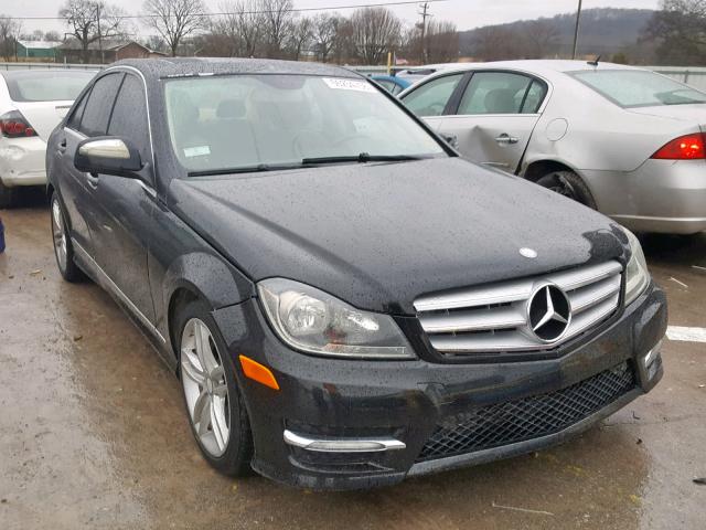 WDDGF4HB7DR260994 - 2013 MERCEDES-BENZ C 250 BLACK photo 1