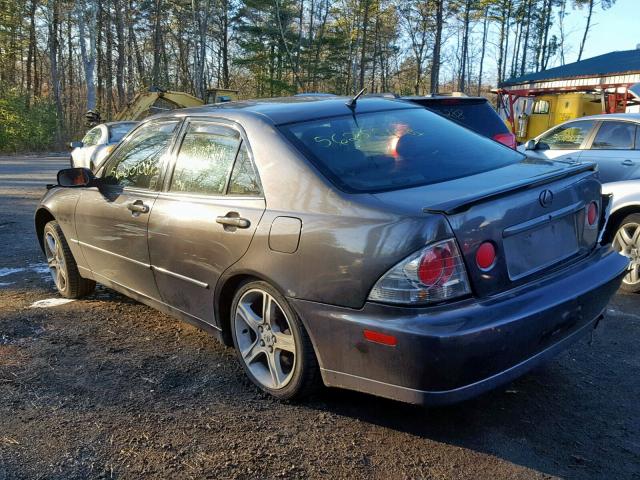 JTHBD192230074806 - 2003 LEXUS IS 300 GRAY photo 3