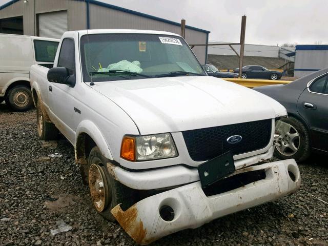 1FTYR10U73PA23384 - 2003 FORD RANGER WHITE photo 1