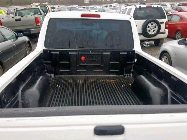 1FTYR10U73PA23384 - 2003 FORD RANGER WHITE photo 6