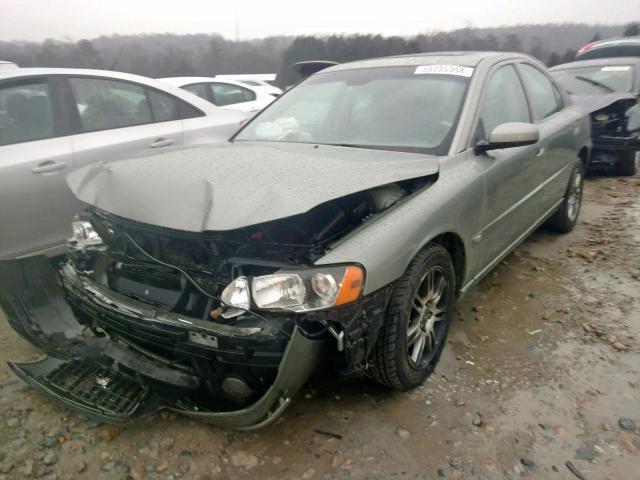 YV1RH592362509377 - 2006 VOLVO S60 2.5T SILVER photo 2