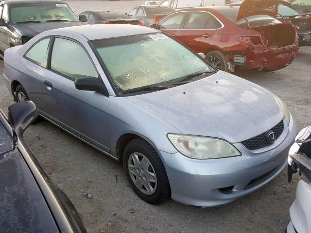 1HGEM22354L008663 - 2004 HONDA CIVIC DX V SILVER photo 1