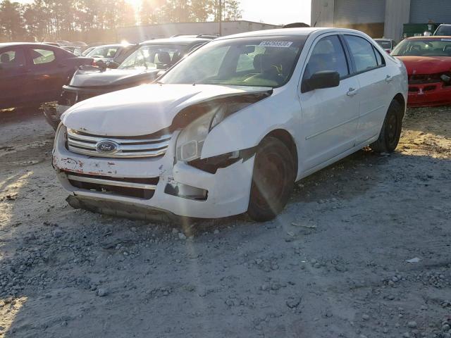 3FAHP06Z27R197273 - 2007 FORD FUSION S WHITE photo 2