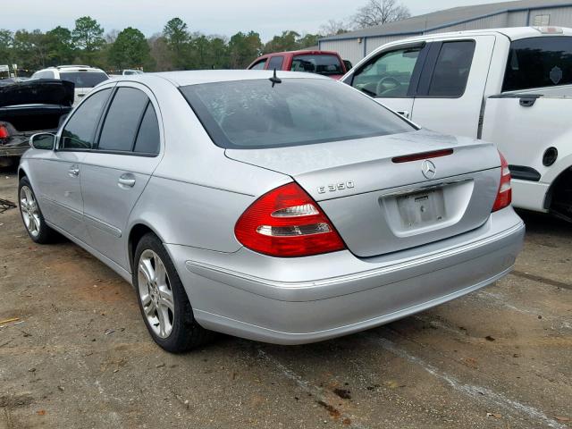 WDBUF56J16A840559 - 2006 MERCEDES-BENZ E 350 GRAY photo 3