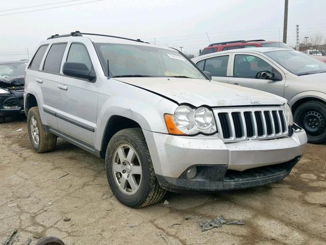 1J8GR48K08C143230 - 2008 JEEP GRAND CHER SILVER photo 1