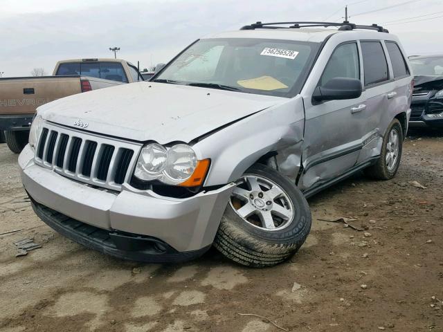 1J8GR48K08C143230 - 2008 JEEP GRAND CHER SILVER photo 2