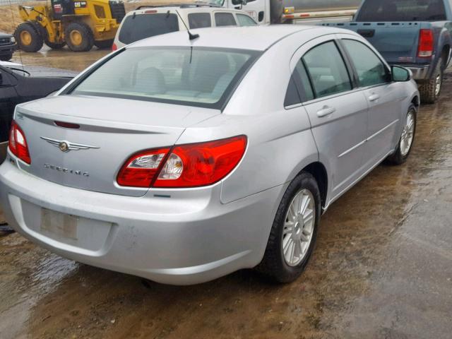 1C3LC56RX8N152779 - 2008 CHRYSLER SEBRING TO SILVER photo 4