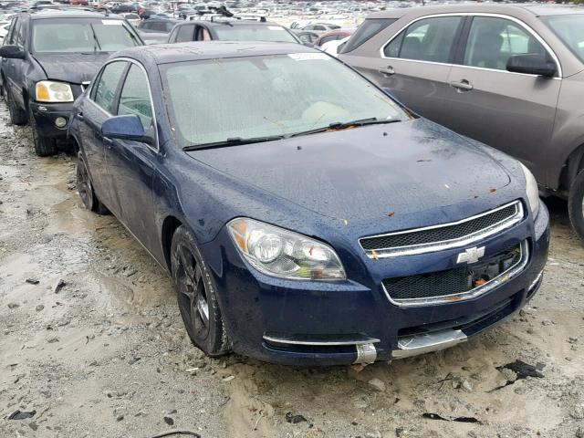 1G1ZC5EB0AF163583 - 2010 CHEVROLET MALIBU 1LT BLUE photo 1