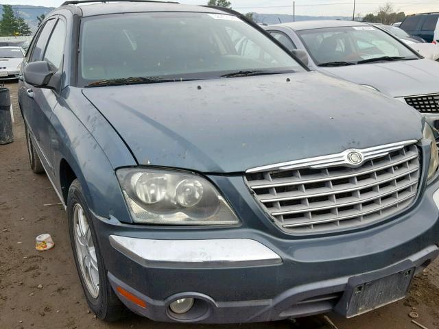 2C4GM68435R331049 - 2005 CHRYSLER PACIFICA T GREEN photo 1