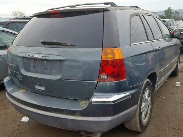 2C4GM68435R331049 - 2005 CHRYSLER PACIFICA T GREEN photo 4