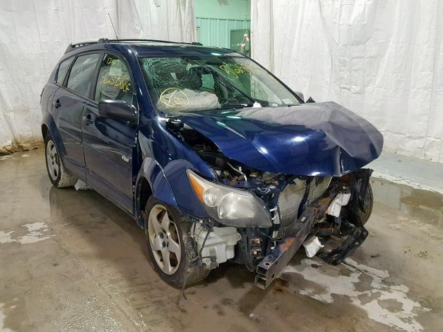 5Y2SL628X4Z465408 - 2004 PONTIAC VIBE BLUE photo 1