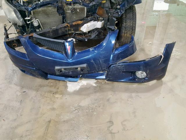 5Y2SL628X4Z465408 - 2004 PONTIAC VIBE BLUE photo 9