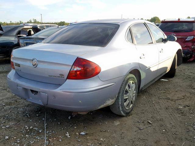 2G4WC532X51353946 - 2005 BUICK LACROSSE C SILVER photo 4