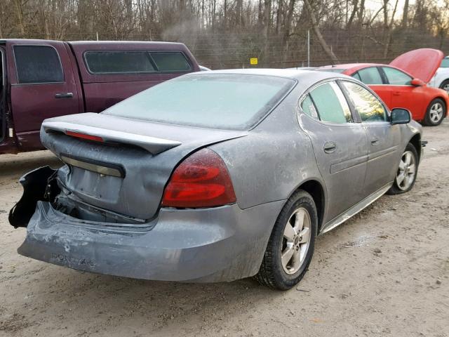 2G2WP522451287909 - 2005 PONTIAC GRAND PRIX GRAY photo 4