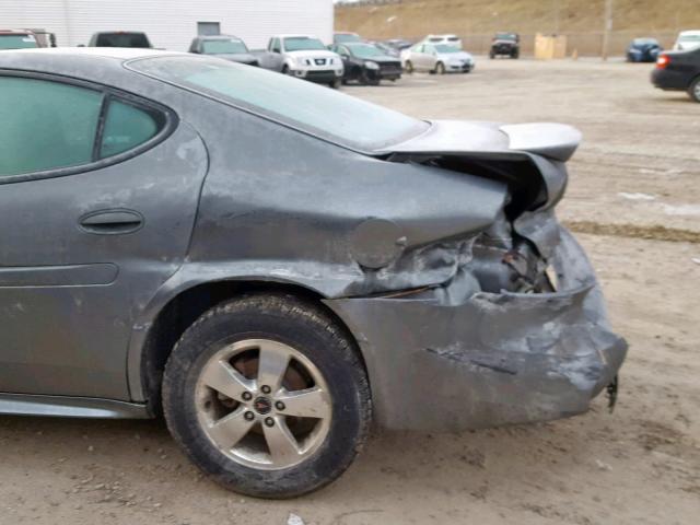 2G2WP522451287909 - 2005 PONTIAC GRAND PRIX GRAY photo 9