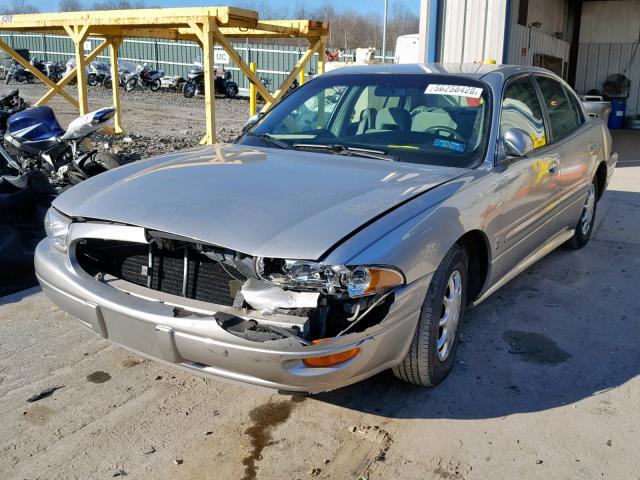 1G4HP52K544130554 - 2004 BUICK LESABRE CU SILVER photo 2