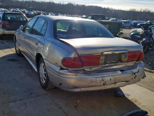 1G4HP52K544130554 - 2004 BUICK LESABRE CU SILVER photo 3