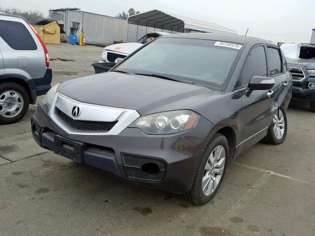 5J8TB2H58AA004877 - 2010 ACURA RDX TECHNO CHARCOAL photo 2