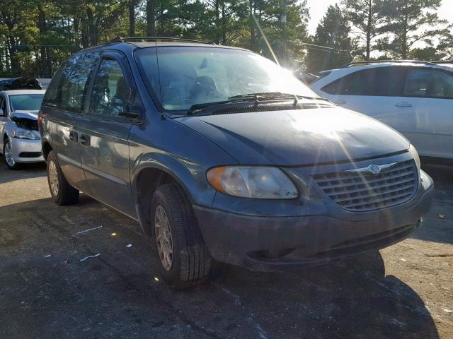 1C4GJ25B52B543983 - 2002 CHRYSLER VOYAGER BLUE photo 1