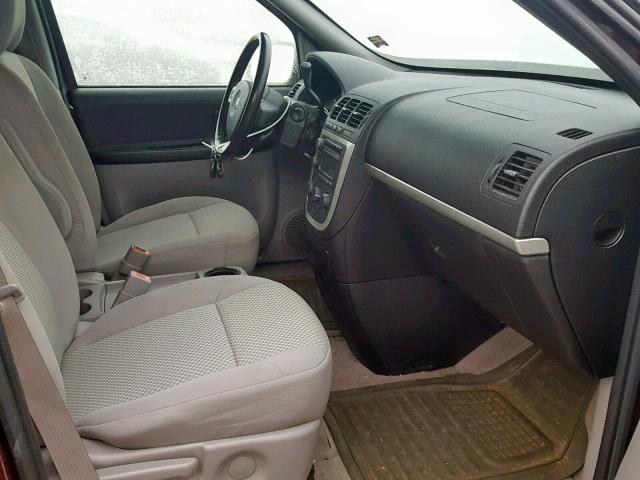 1GMDV33L36D134654 - 2006 PONTIAC MONTANA SV BURGUNDY photo 5