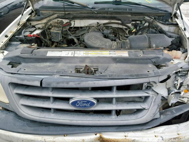 1FTRF17W2YNB21147 - 2000 FORD F150 WHITE photo 7