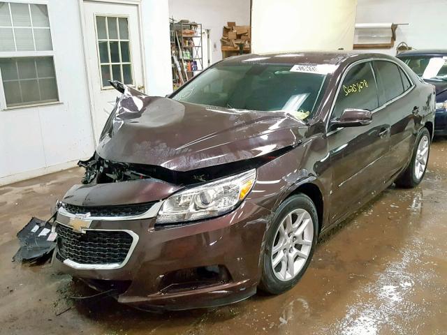 1G11C5SL9FF165995 - 2015 CHEVROLET MALIBU 1LT PURPLE photo 2