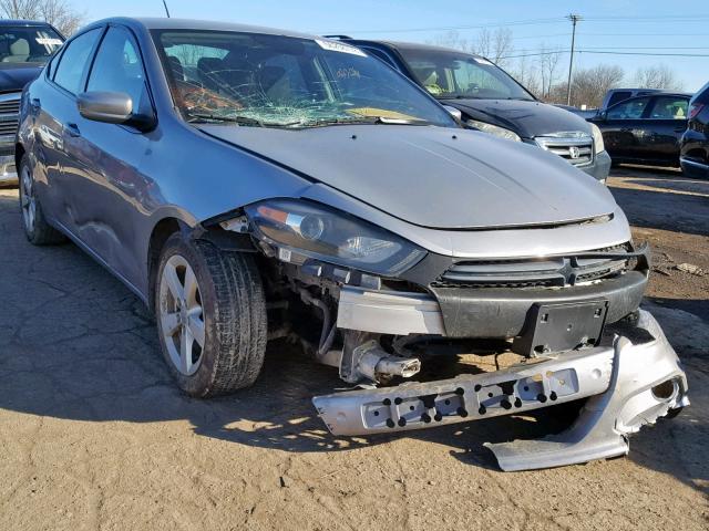 1C3CDFBB8FD128219 - 2015 DODGE DART SXT SILVER photo 1