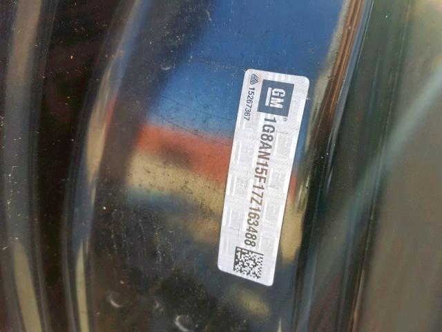 1G8AN15F17Z163488 - 2007 SATURN ION LEVEL GRAY photo 10
