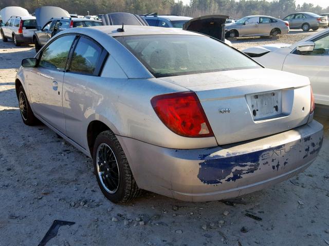 1G8AN15F17Z163488 - 2007 SATURN ION LEVEL GRAY photo 3